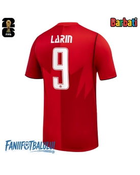 Canada Cyle Larin #9 Tricou Fotbal Replică Mondial 2026 Barbati Acasa